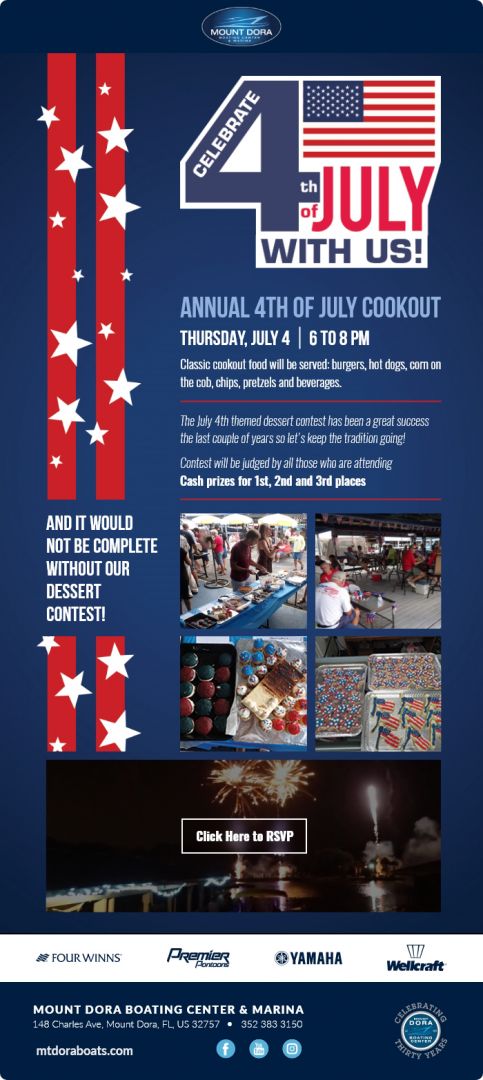 Join us at our Annual July 4th Picnic