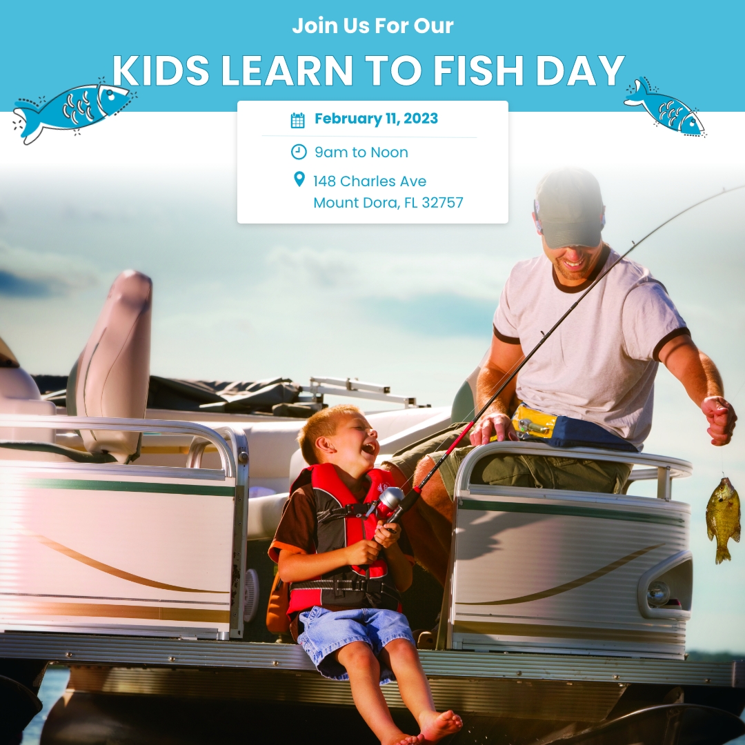 RSVP for our 2023 Kids Learn to Fish Day