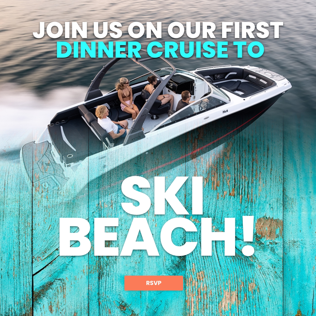 RSVP- Dinner Cruise to Ski Beach