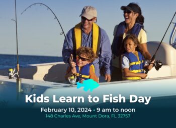 RSVP for our 2024 Kids Learn to Fish Day